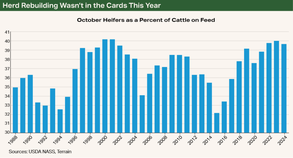 Chart - Herd Rebuilding Wasn't in the Cards This Year